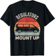Vintage Retro Regulators Mount Up Funny Mom T-Shirt - T-Shirt | Black