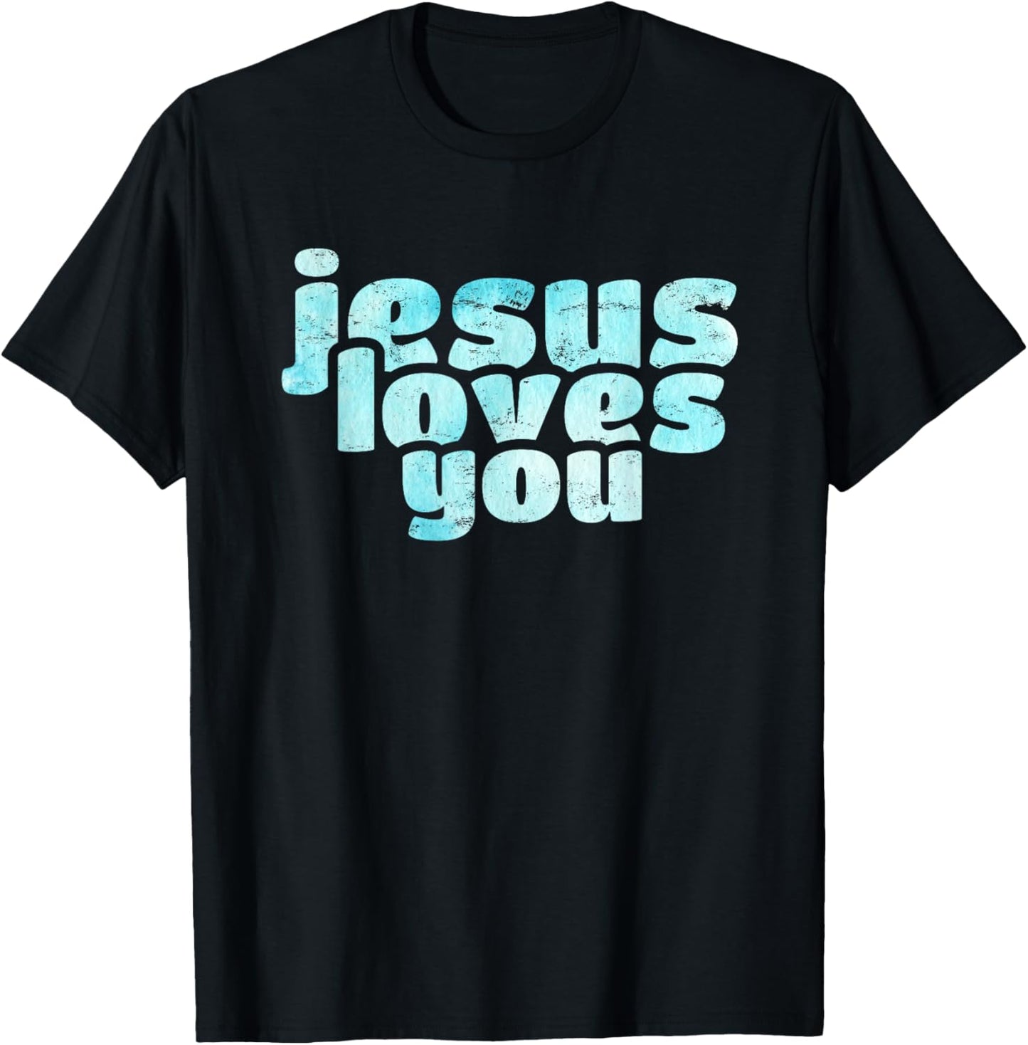 Jesus liebt dich T-Shirt - T-Shirt | Black