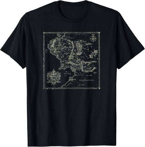 Lord of The Rings Map of Middle Earth