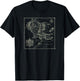 Lord of The Rings Map of Middle Earth T-Shirt - T-Shirt | Black