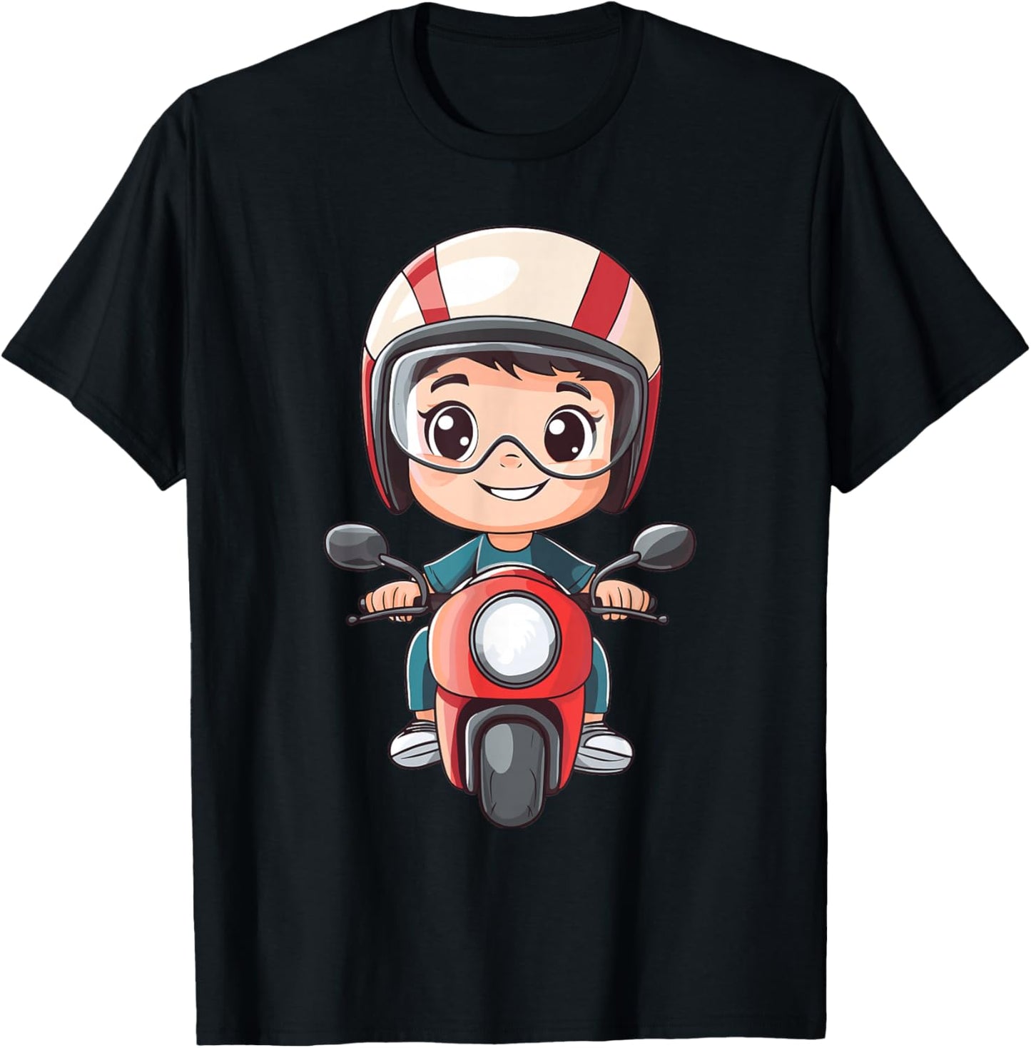 Boys Motorcycle T-Shirt - T-Shirt | Black