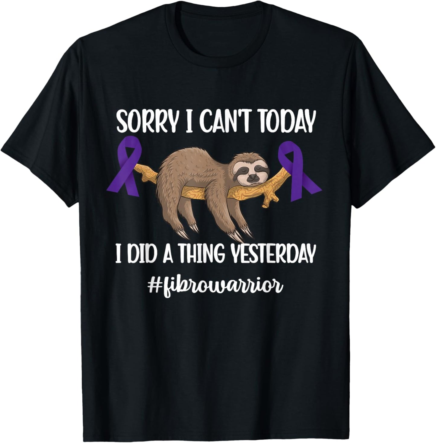 Fibromyalgia Awareness Month Fibromyalgia Warrior T-Shirt - T-Shirt | Black