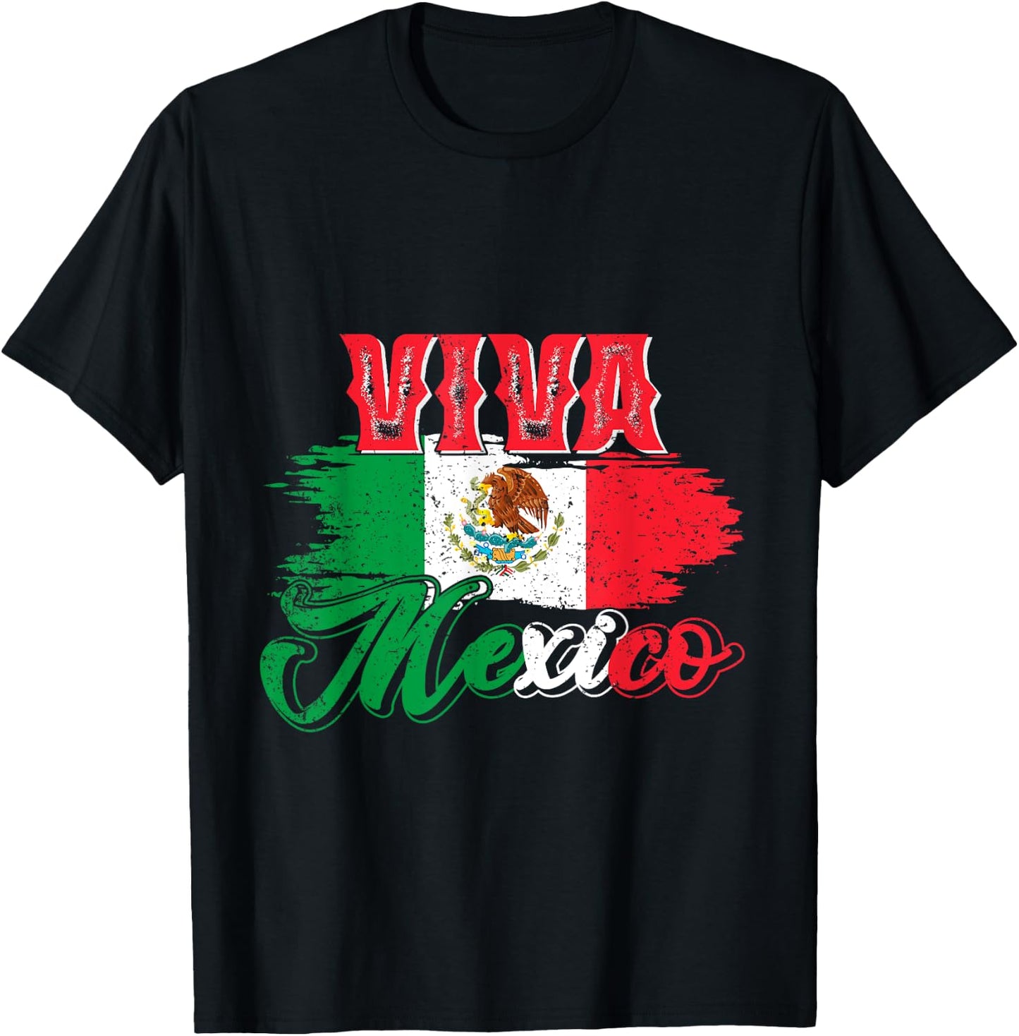 Viva Mexico T-Shirt - T-Shirt | Black