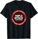 Heart Surgery Recovery Gift Triple Bypass Club T-Shirt - T-Shirt | Black