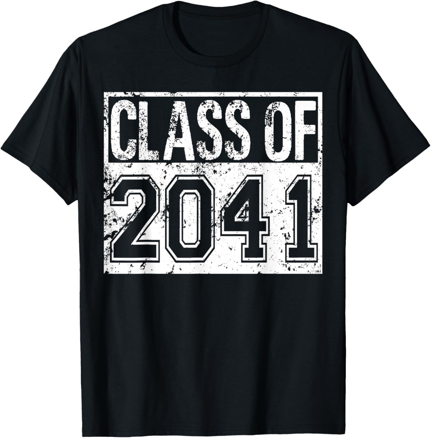 Class of 2041 grow with me T-Shirt - T-Shirt | Black