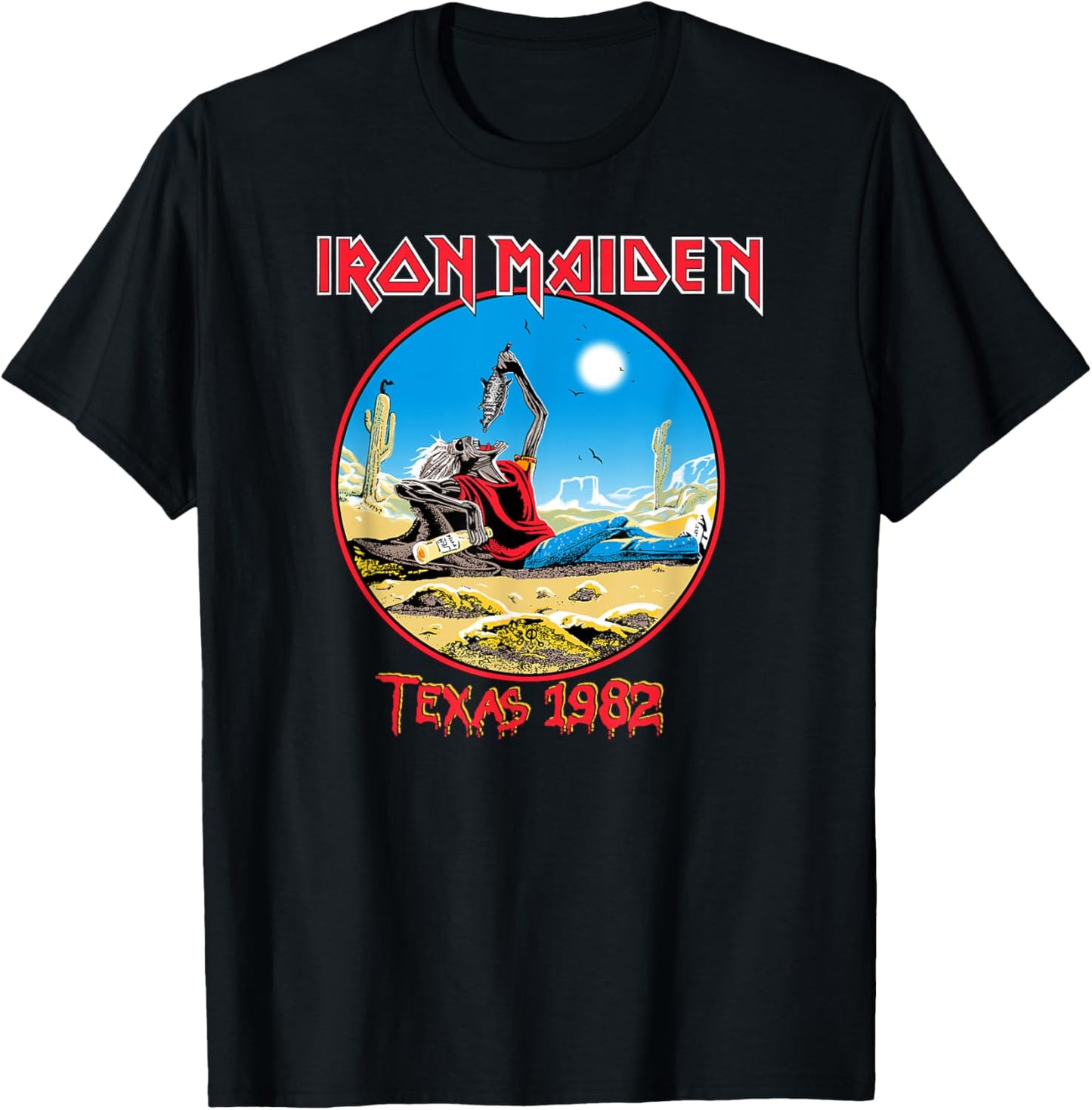 Iron Maiden - Beast Tames Texas T-Shirt - T-Shirt | Black