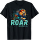 Inspirational Lion Roar T-Shirt - T-Shirt | Black