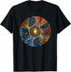 Authentic Aboriginal Dot Art Style Design T-Shirt - T-Shirt | Black