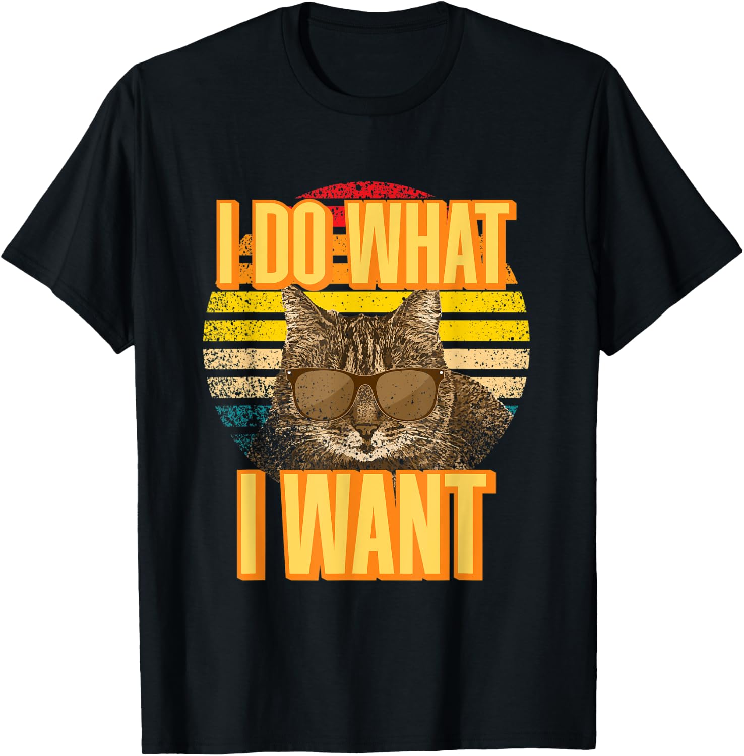 I do what I want Cat Lover Women Kids T-Shirt - T-Shirt | Black