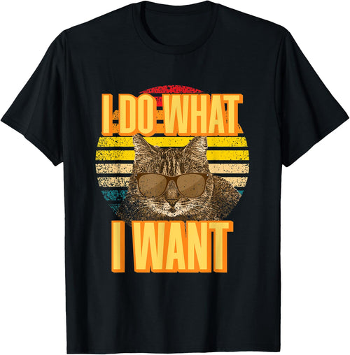 I do what I want Cat Lover Women Kids