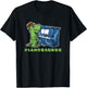 Dino Piano Player Toddlers Pianist Gift Music Piano T-Shirt - T-Shirt | Black