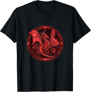 Red Dragon T-Shirt - T-Shirt | Black