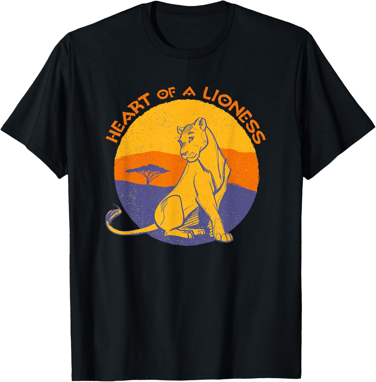 Disney Lion King Nala Heart of a Lioness Live Action T-Shirt - T-Shirt | Black