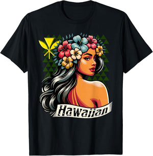 Hawaiian Kanaka Maoli Aloha Native Hawaiian T-Shirt - T-Shirt | Black