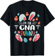 I'm The CNA Certified Nursing Assistant Bunny Easter Day T-Shirt - T-Shirt | Black