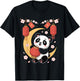 Chinese New Year Panda Lantern Blossom 2026 T-Shirt - T-Shirt | Black