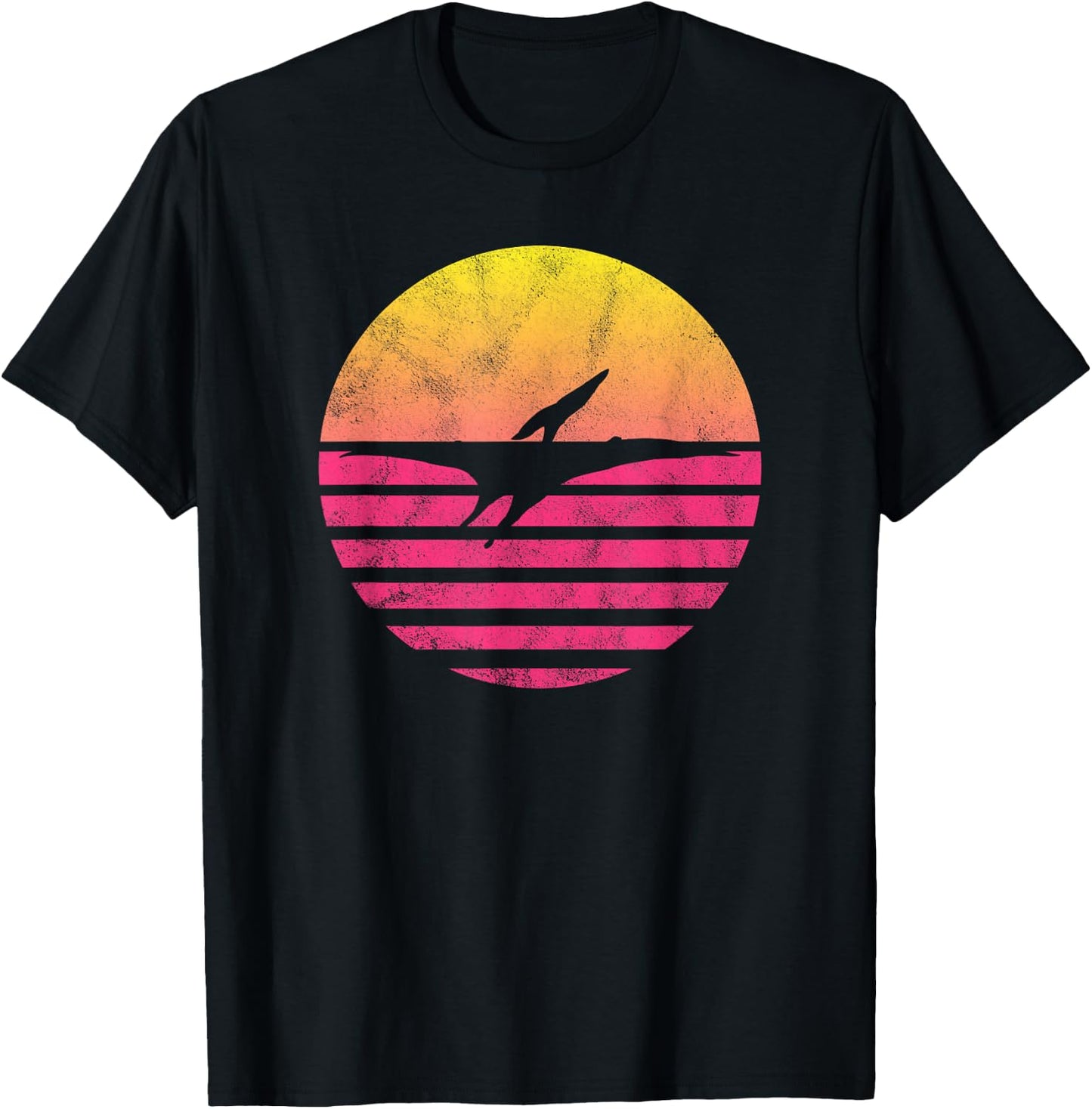 Classic Pterodactyl Gift T-Shirt - T-Shirt | Black