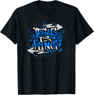 Jesus is King - Christian Shirts of Faith T-Shirt - T-Shirt | Black