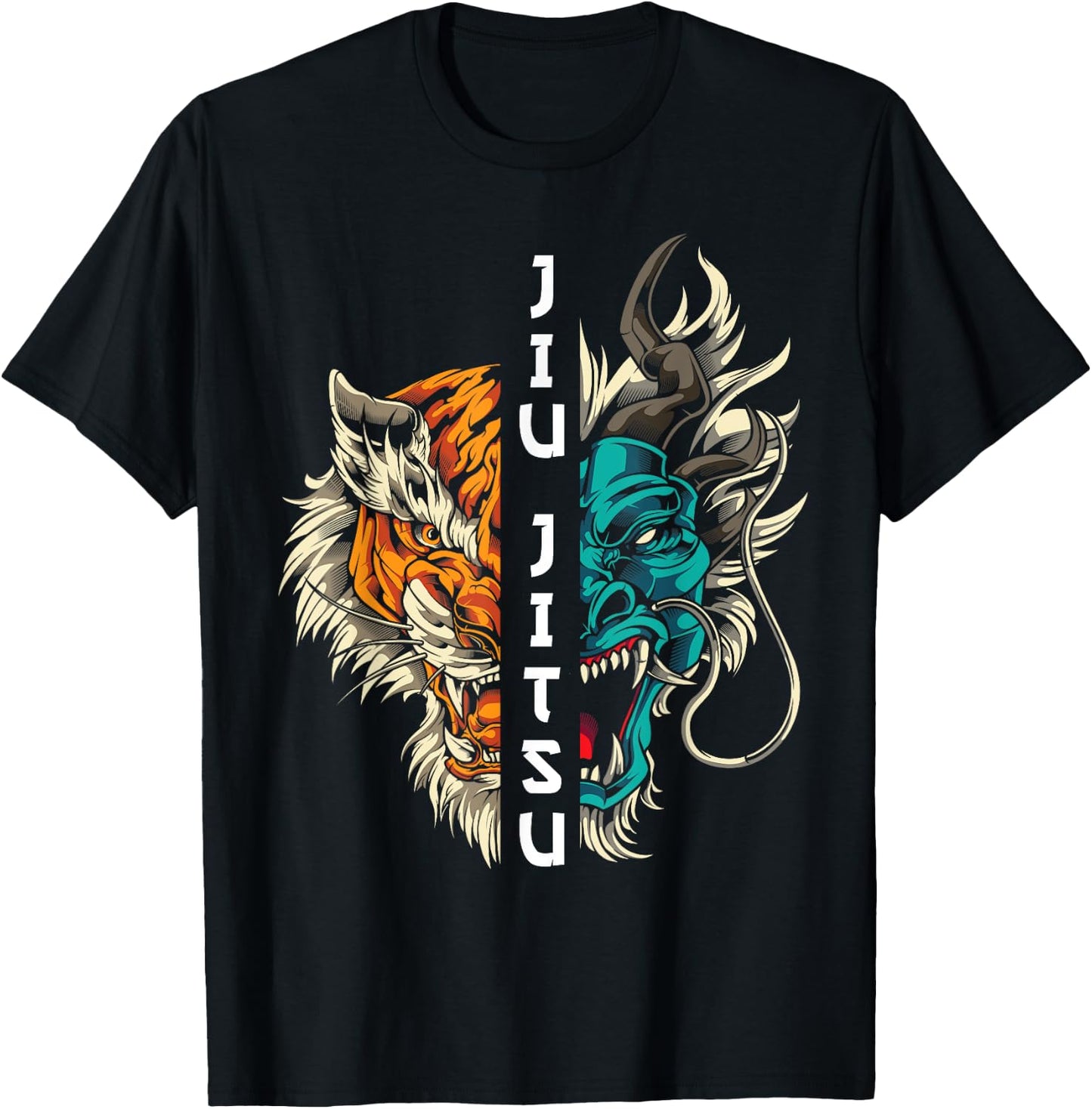Jiu Jitsu and Grappling T-Shirt - T-Shirt | Black
