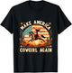 Make America Cowgirl Again Cowgirl Independence 4th of July T-Shirt - T-Shirt | Black