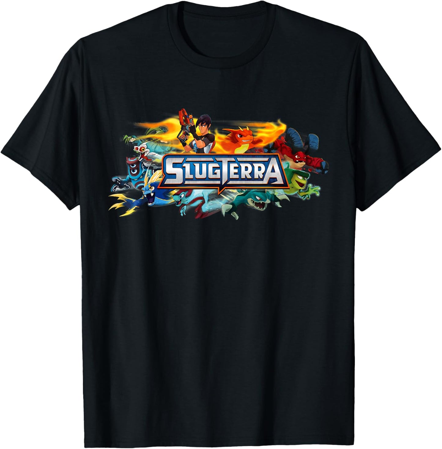 Slugterra - Eli Duel Team T-Shirt - T-Shirt | Black