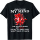 Dragon I Didn't Lose My Mind The People Inside My Head Stole T-Shirt - T-Shirt | Black