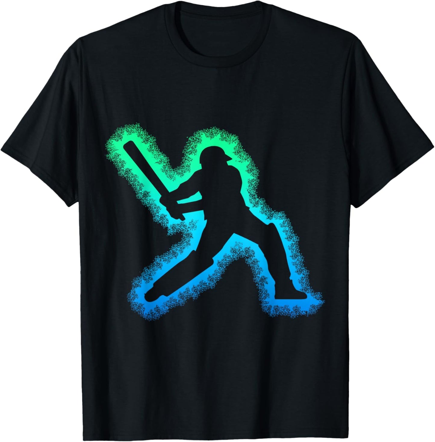 Cricket Boys Kids Men Youth T-Shirt - T-Shirt | Black
