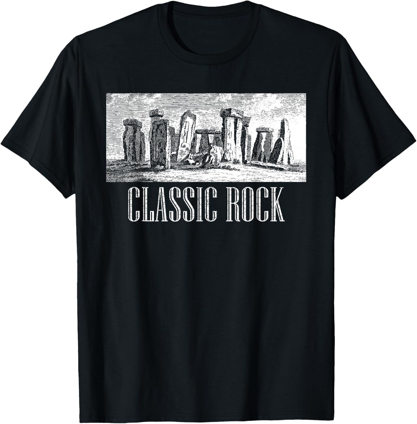 Funny Stonehenge England History Meme Souvenir Gift T-Shirt - T-Shirt | Black