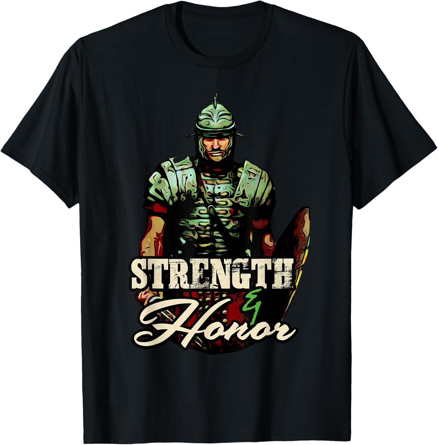 Senatus Populusque Romanus Apparel Roman Empire Honor Legionary T-Shirt - T-Shirt | Black