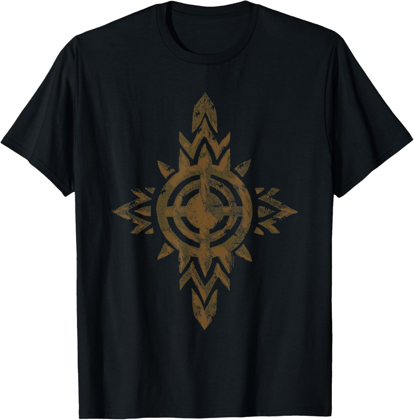 Lord Of The Rings Rohan Crest T-Shirt - T-Shirt | Black