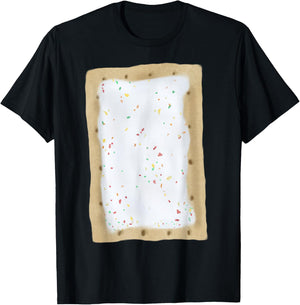 Summer Quirky Giant Tart Toaster Pop Gift Foodie T-Shirt - T-Shirt | Black