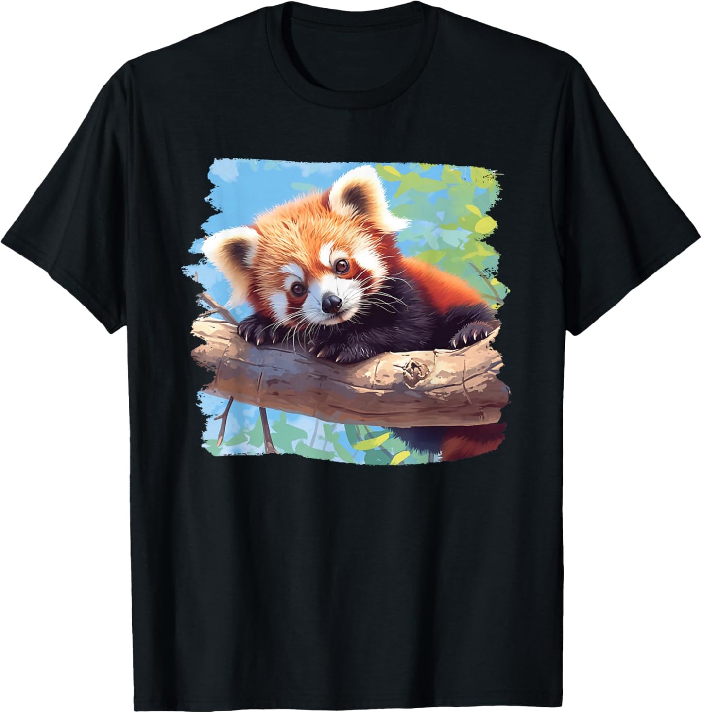 Red Pandas Red Panda T-Shirt - T-Shirt | Black
