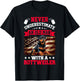 Never Underestimate An Old Man With A Rottweiler T-Shirt - T-Shirt | Black