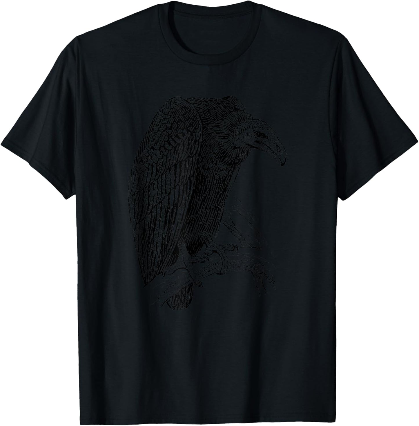 Vulture Bird Shirt T-Shirt - T-Shirt | Black