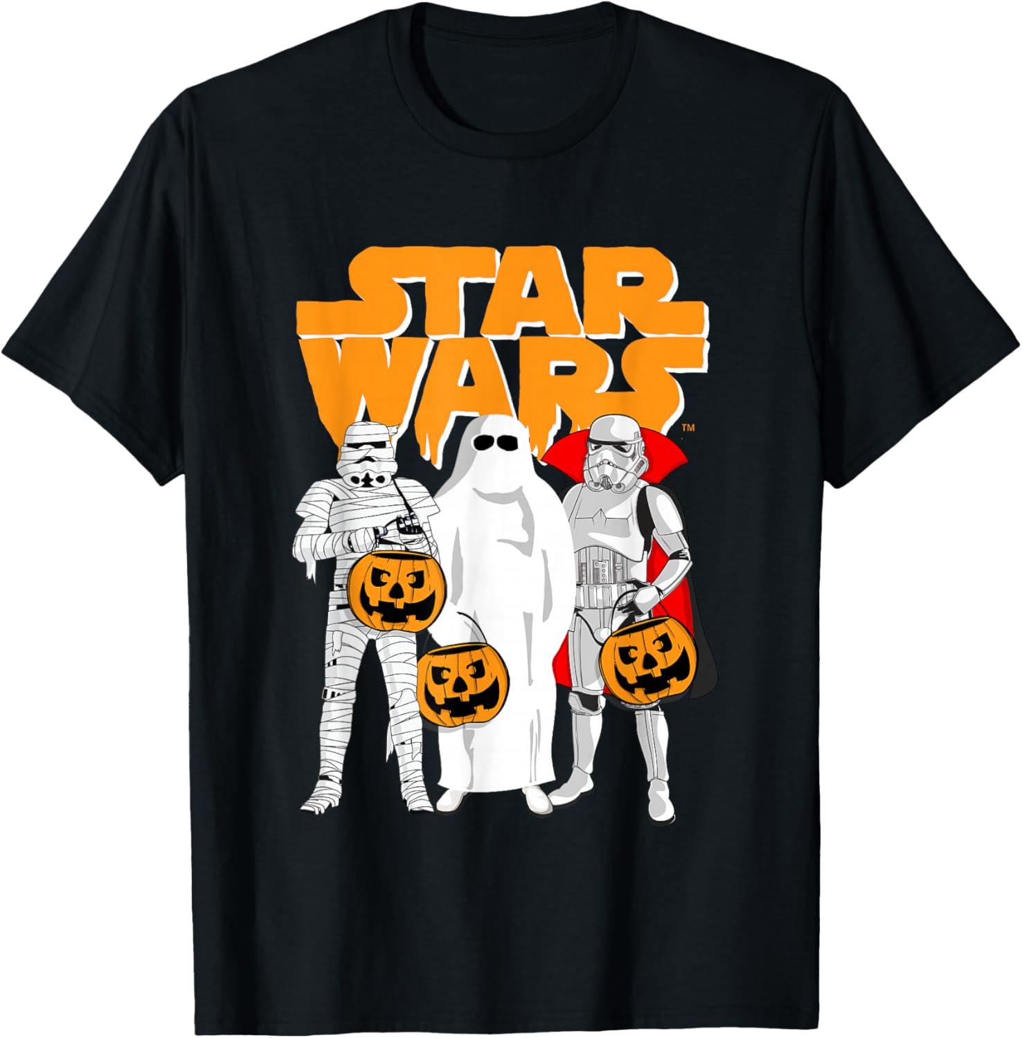 Star Wars Halloween Costume Trick Or Treat Troopers T-Shirt - T-Shirt | Black