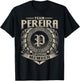 Team PEREIRA Lifetime Member Surname PEREIRA Family Vintage T-Shirt - T-Shirt | Black