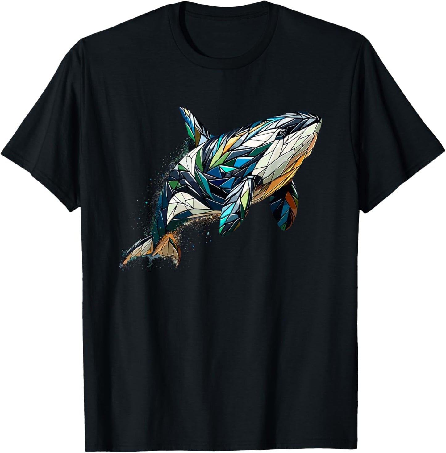 Polygon Art Orc Orc T-Shirt - T-Shirt | Black