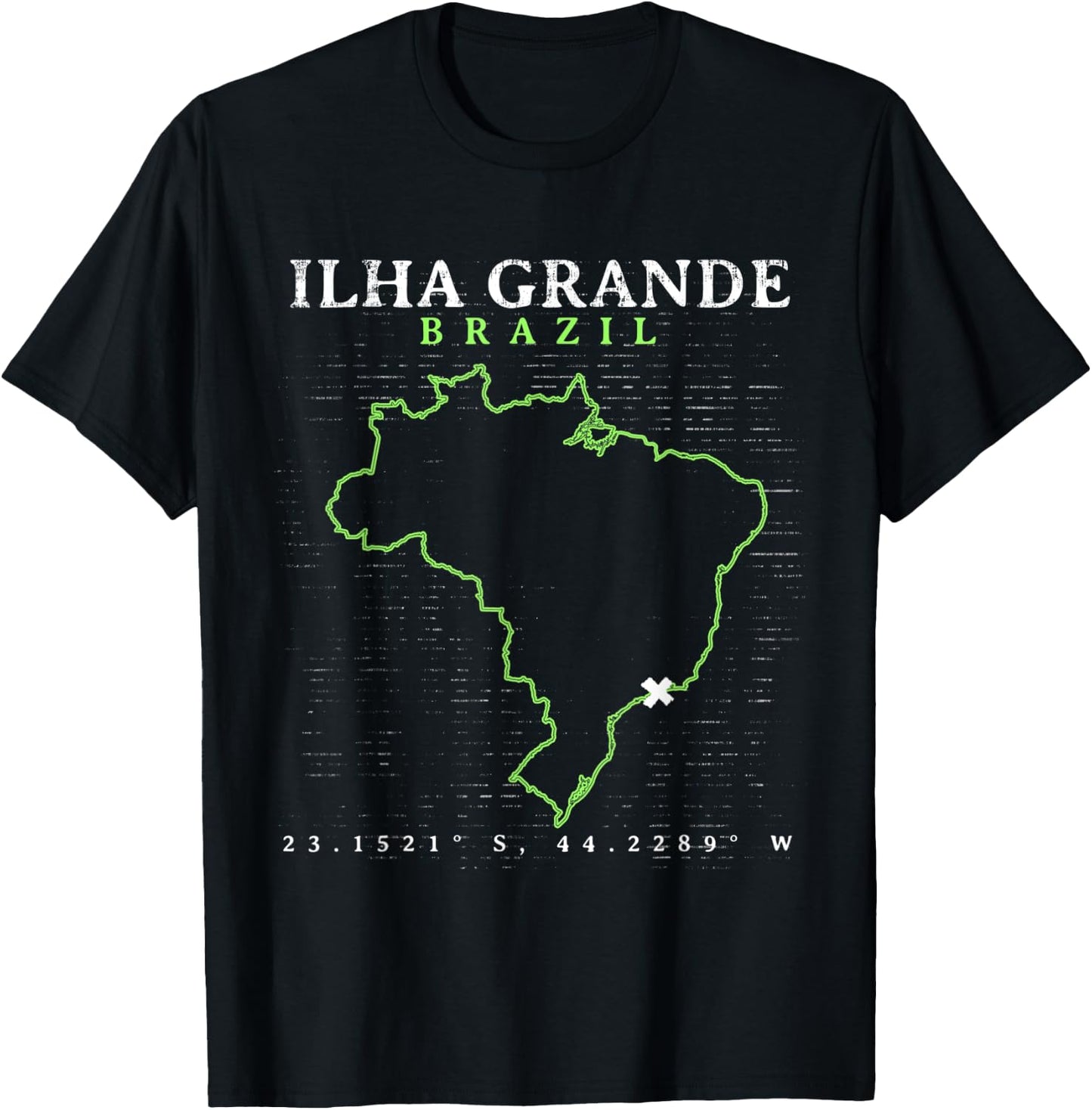 Brazil Ilha Grande T-Shirt - T-Shirt | Black