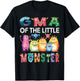 Gma Of The Little Monster Kids 1St Birthday Party T-Shirt - T-Shirt | Black
