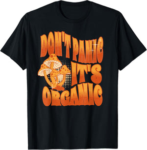 Don't Panic It's Organic T-Shirt - T-Shirt | Black