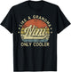 Nini Like A Grandma Only Cooler Mother's Day Nini T-Shirt - T-Shirt | Black