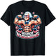 George Washinguns 4th of July George Washington Funny Gym T-Shirt - T-Shirt | Black