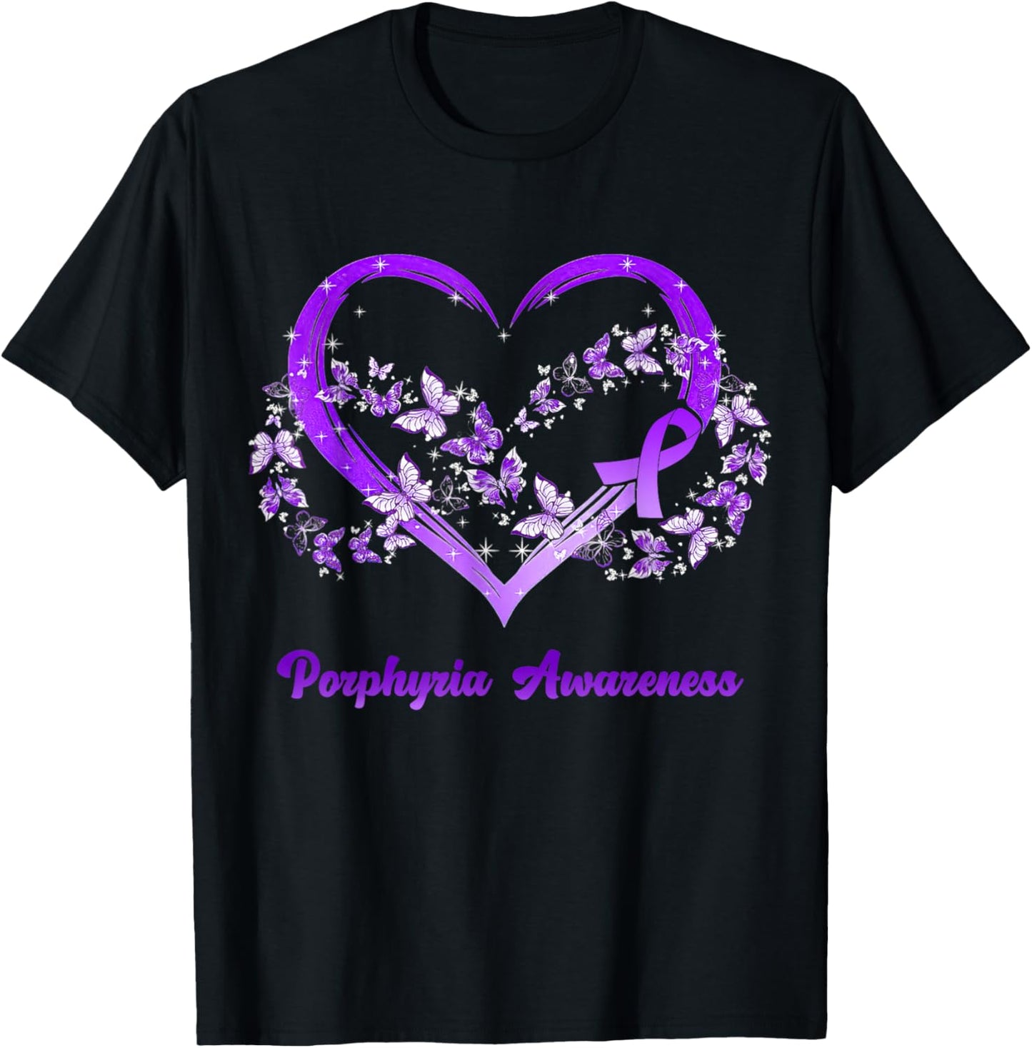 Porphyria Awareness Gifts T-Shirt - T-Shirt | Black