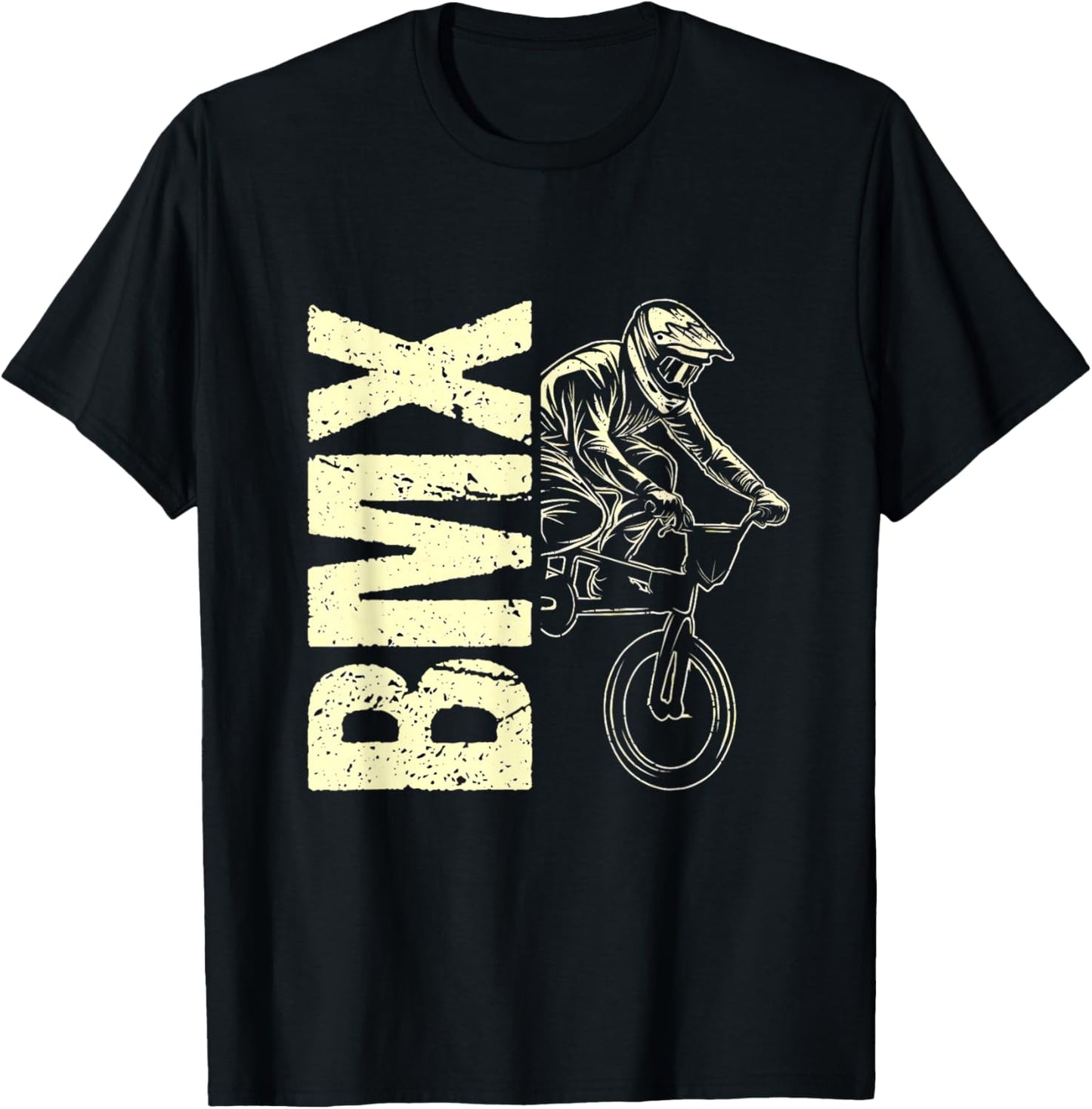 BMX bike shirt for , BMX bike , BMX for kids T-Shirt - T-Shirt | Black