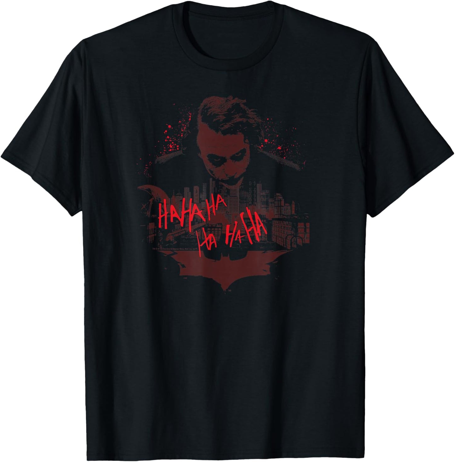 Batman Dark Knight Joker People Will Die T-Shirt - T-Shirt | Black