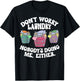 Don't Worry Laundry Nobody's Doing Me Either Funny T-Shirt - T-Shirt | Black