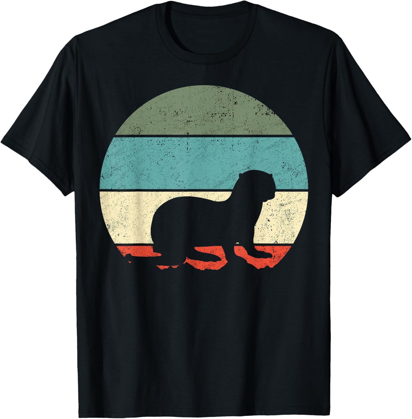 River Otter T-Shirt - T-Shirt | Black