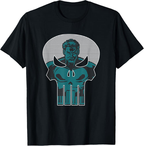 Marvel Punisher Frank Castle Serious Look Skull Logo