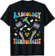 Retro Groovy Radiology Technologist X-Ray Tech Radiologic T-Shirt - T-Shirt | Black