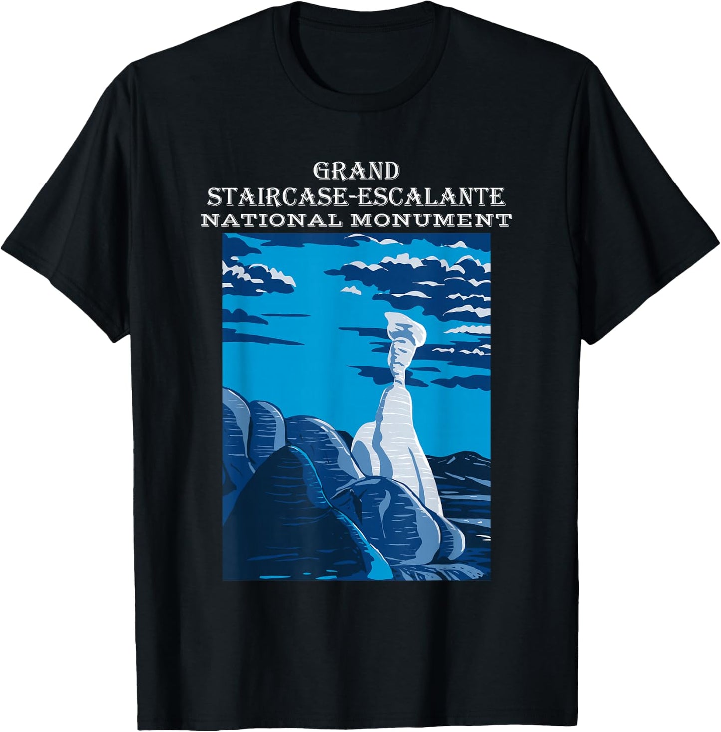 Toadstools Grand Staircase-Escalante National Monument Utah T-Shirt - T-Shirt | Black